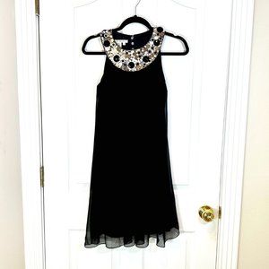 Halter Sequin 100% Silk Swing Cocktail Y2K 90's Dress 4